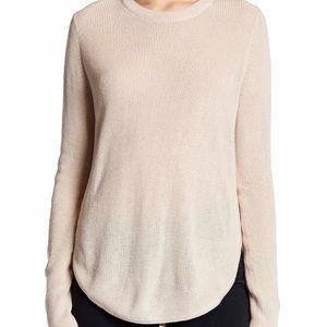 Ribbed Crew Neck Sweater